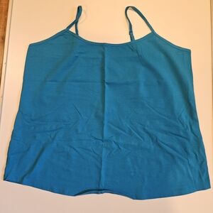 Lane Bryant Turquoise Blue Women's Tank Top Camisole, Size 18/20